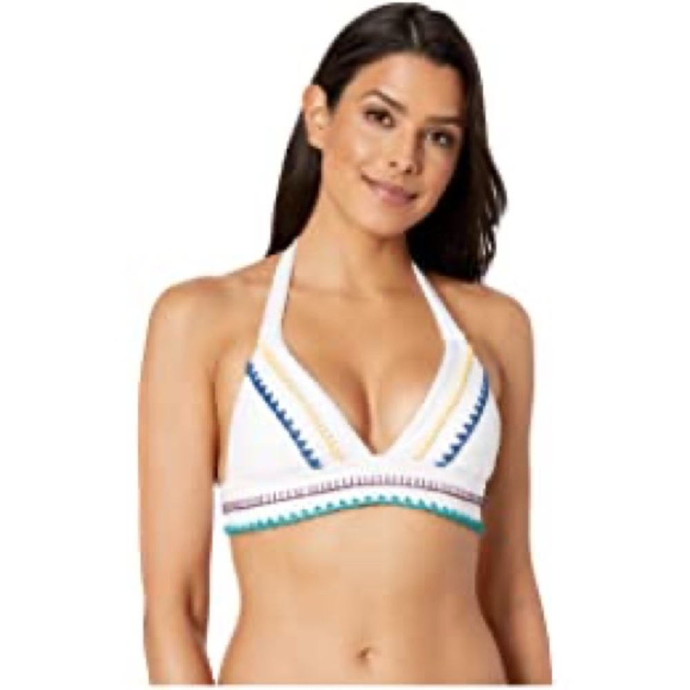 SOLUNA SWIM bikini top halter